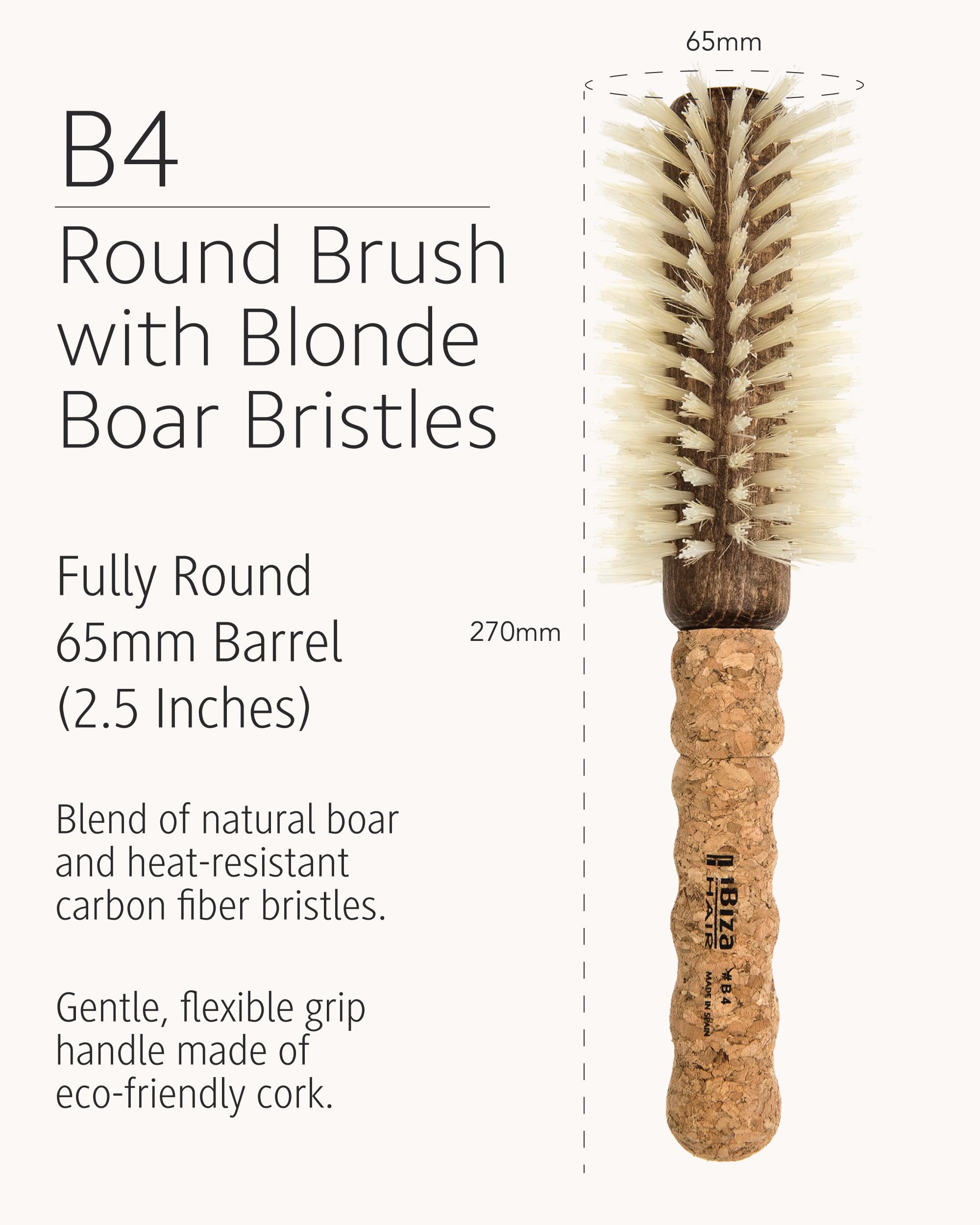 Ibiza Hair B Series Brush, B4 : Amazon.ca: Health & Personal Care